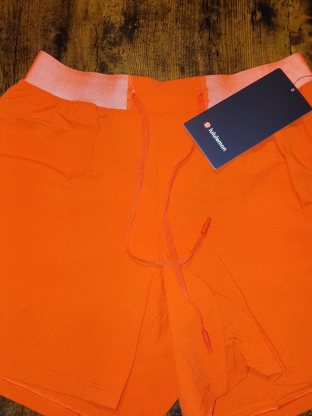 lululemon athletica Orange Women's Athletic Shorts
